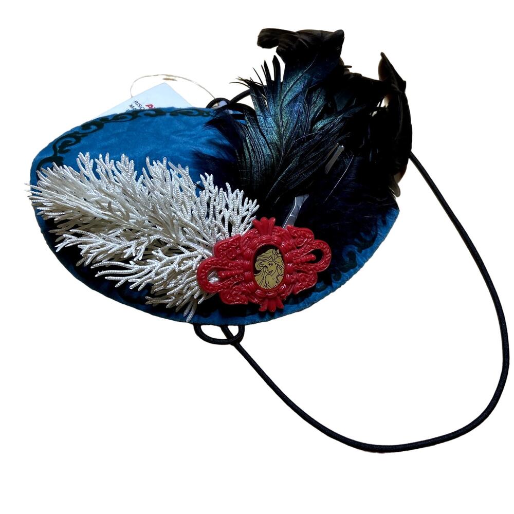 Disney Parks The Little Mermaid Ariel Fascinator Dapper Day Headpiece NWT